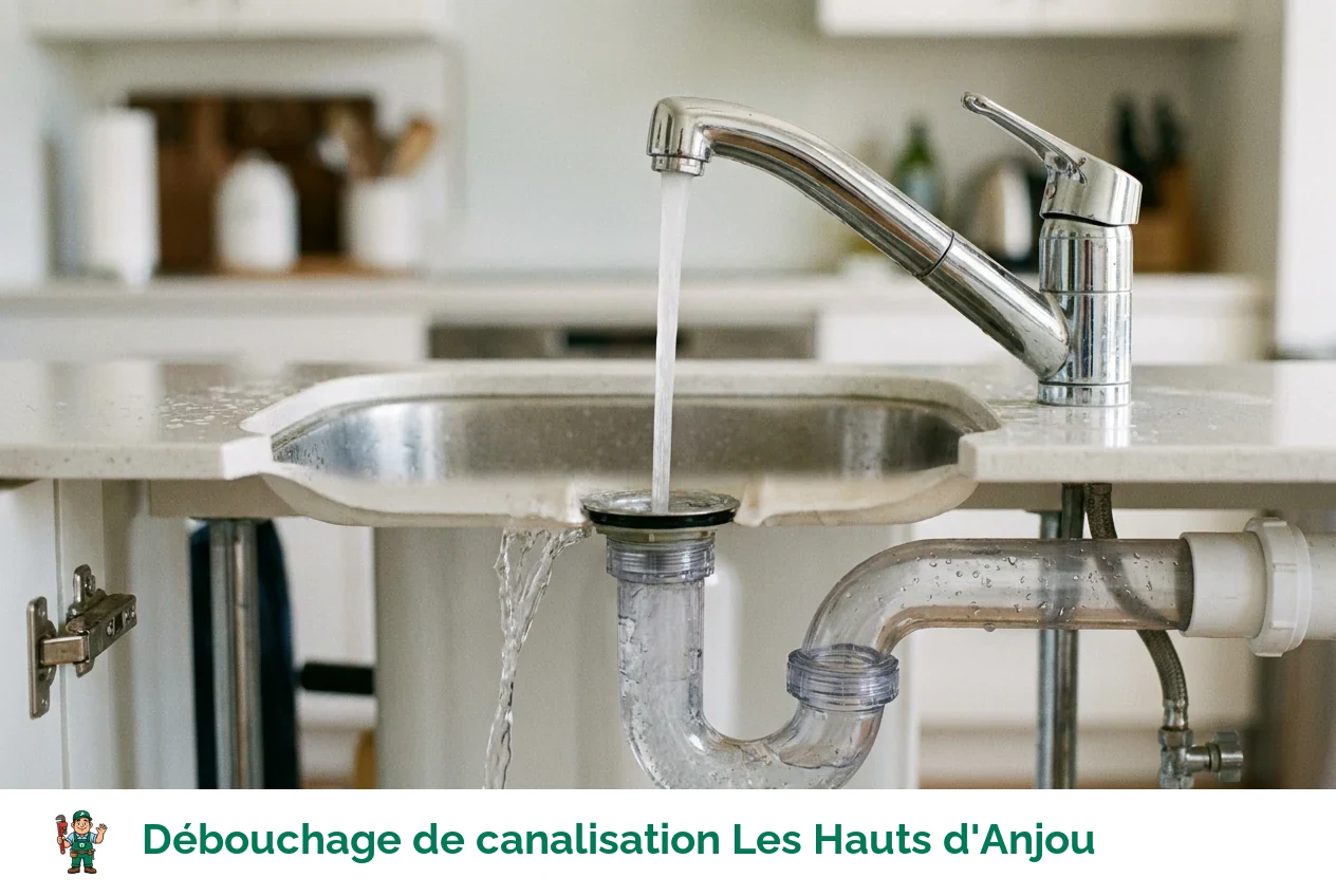 Débouchage de canalisation à Les Hauts d'Anjou