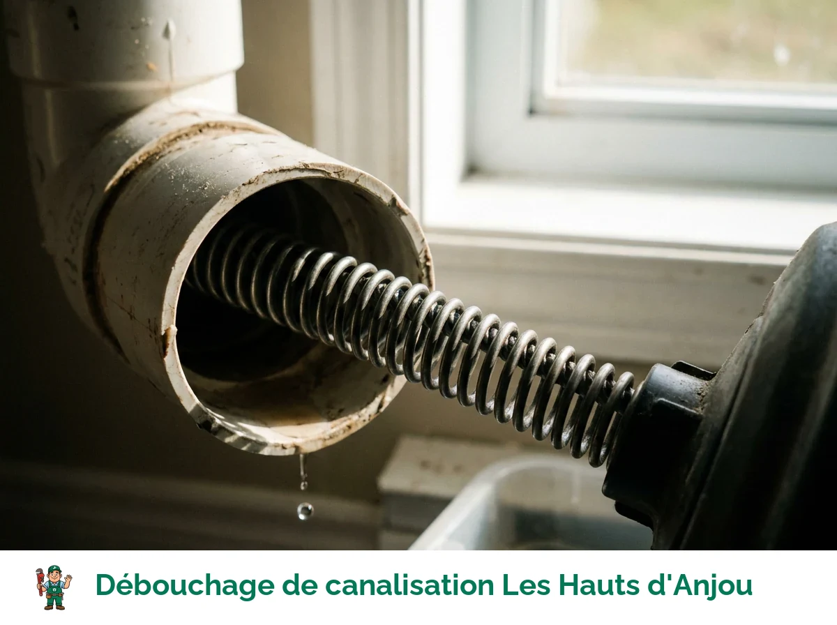 Débouchage de canalisation à Les Hauts d'Anjou