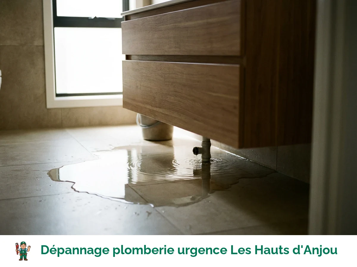 Dépannage plomberie urgence à Les Hauts d'Anjou