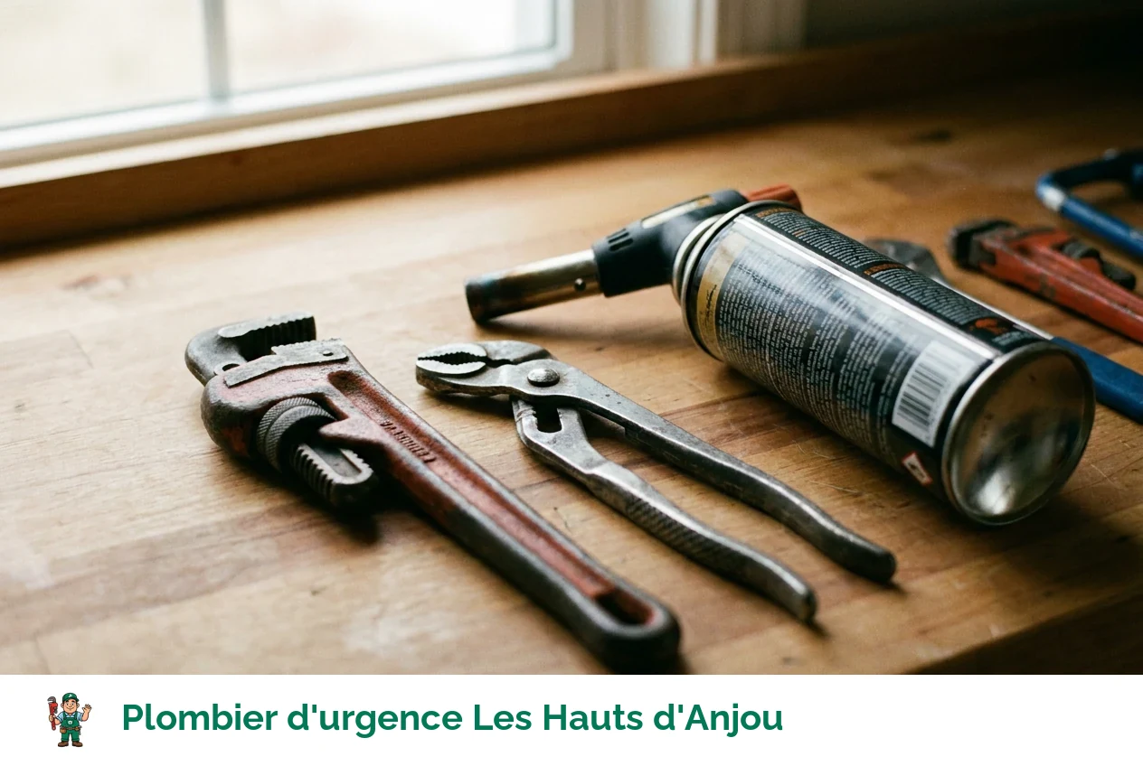 Plombier d'urgence à Les Hauts d'Anjou