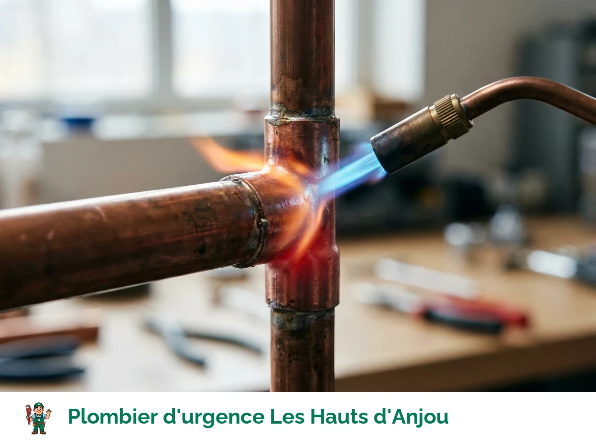 Plombier d'urgence à Les Hauts d'Anjou