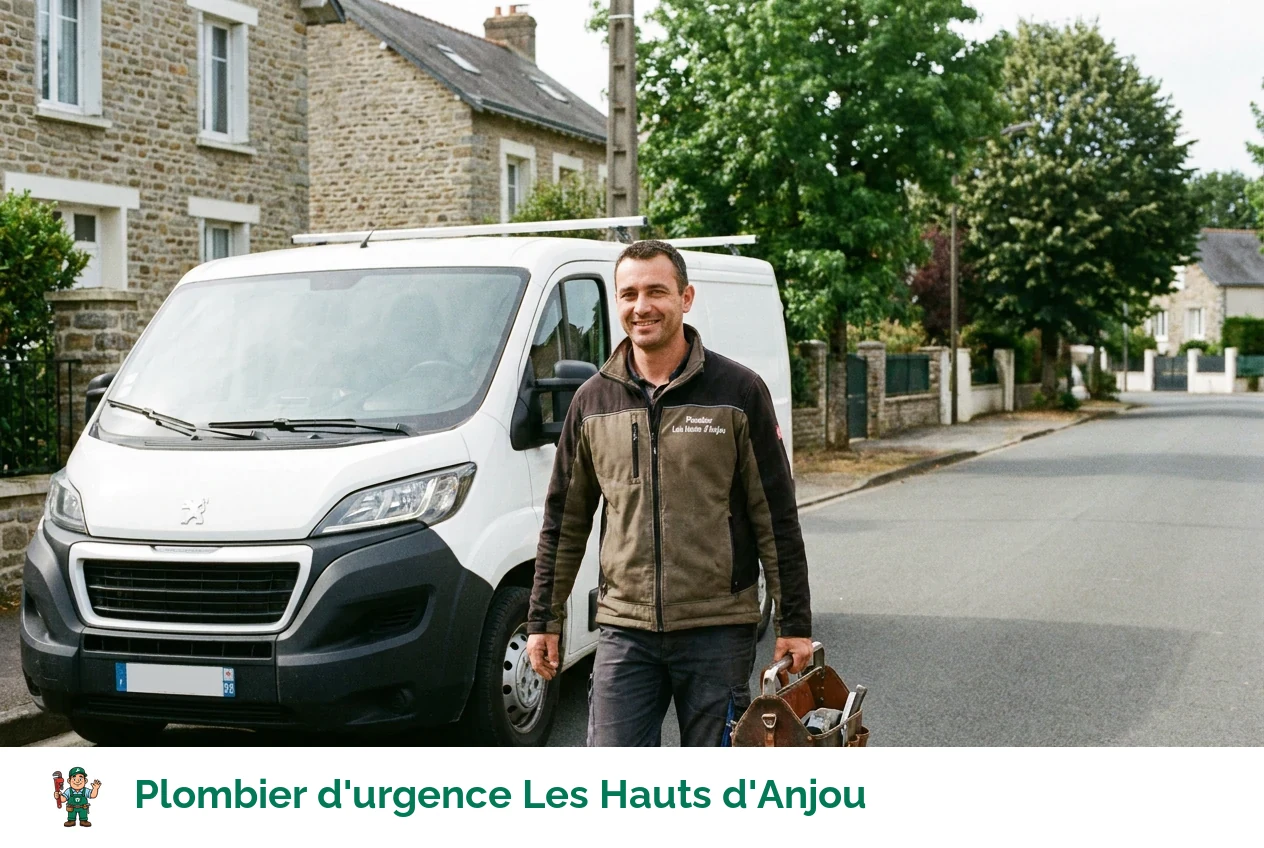 Plombier d'urgence à Les Hauts d'Anjou