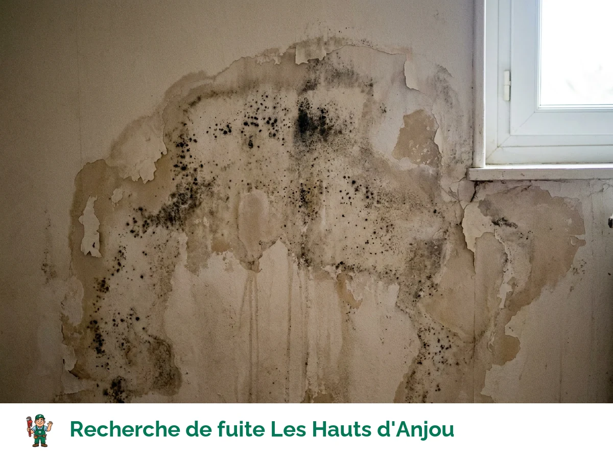 Recherche de fuite à Les Hauts d'Anjou