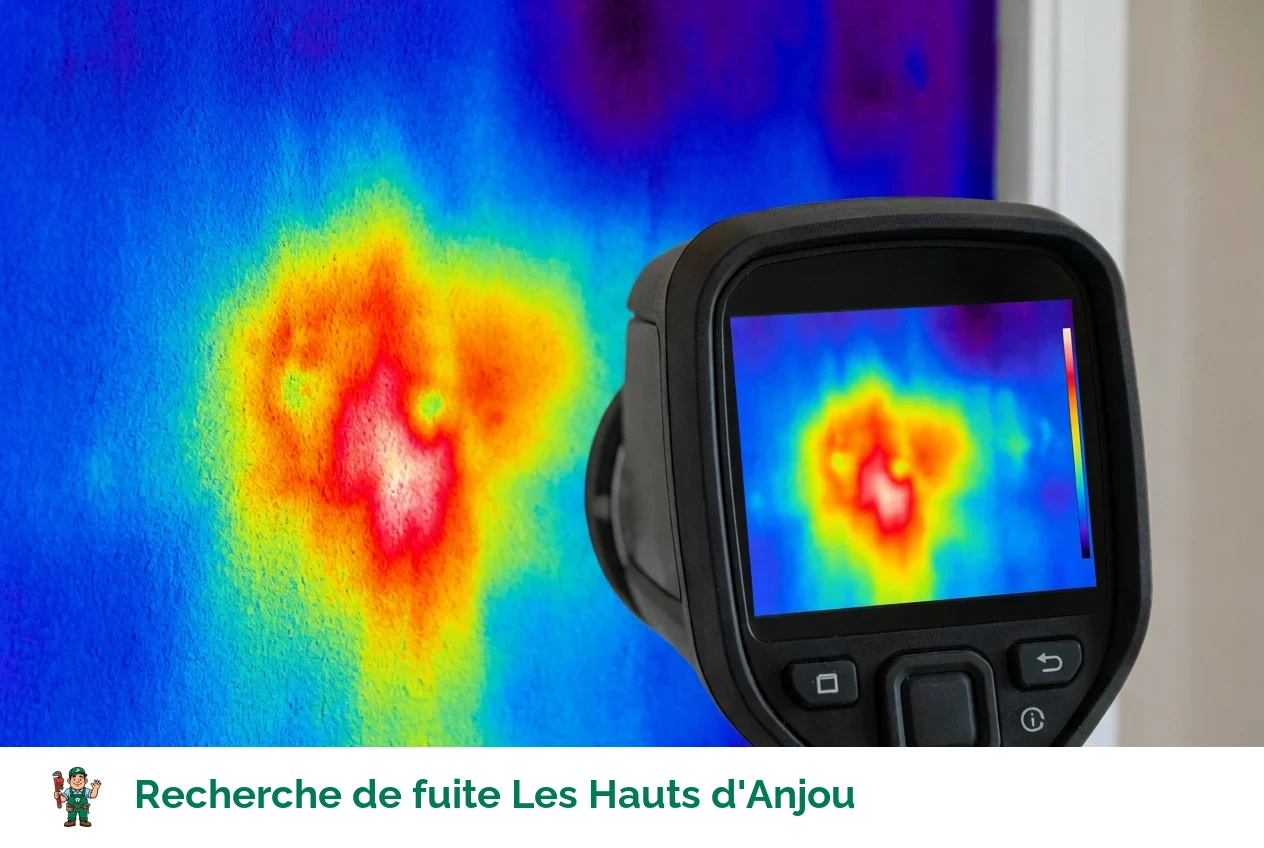 Recherche de fuite à Les Hauts d'Anjou